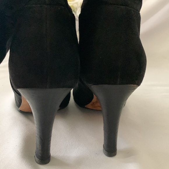 MANOLO BLAHNIk Slouchy Suede Leather Boots - Picture 14 of 15